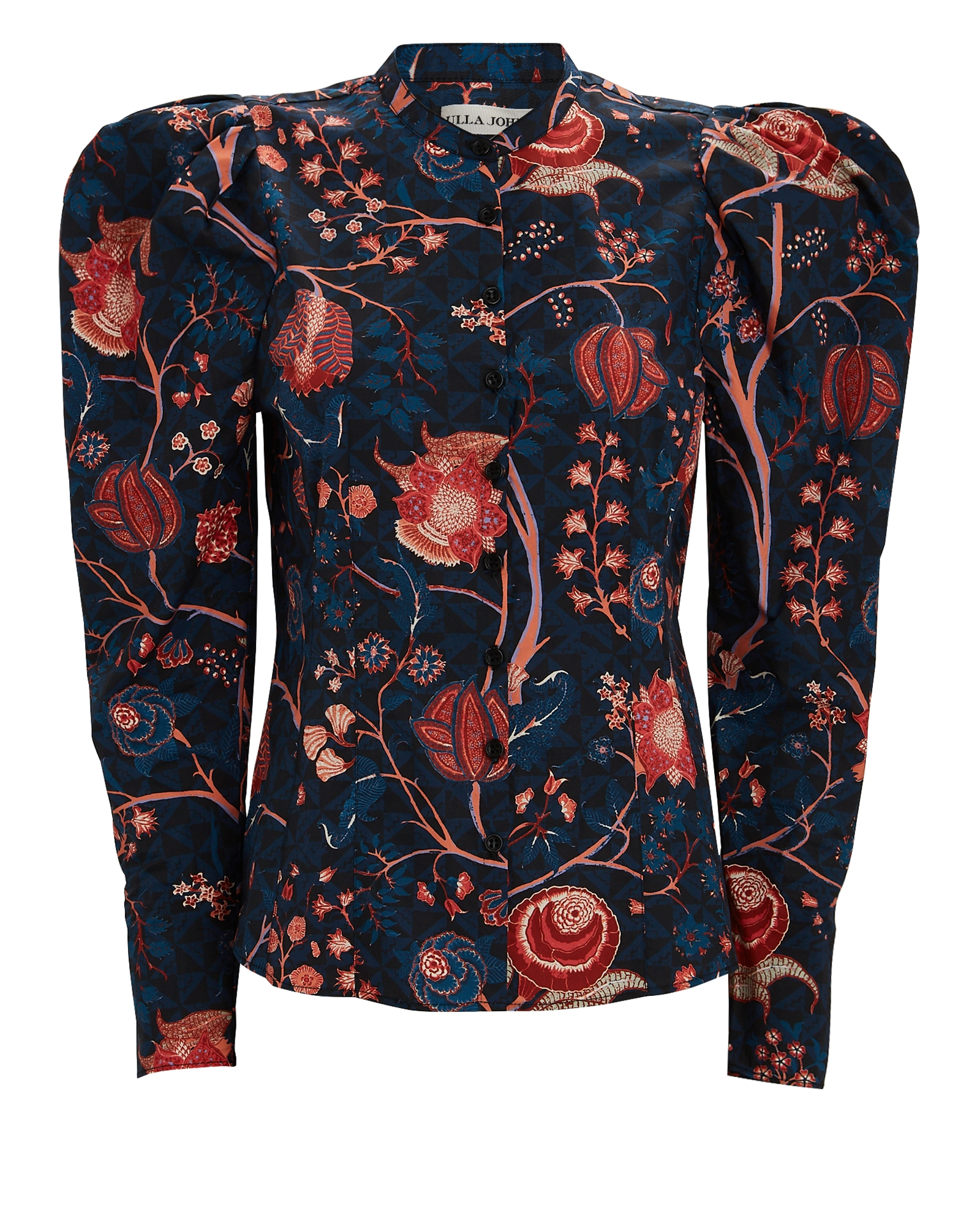 Ulla Johnson Harriet Printed Cotton Button-Down Shirt | INTERMIX®