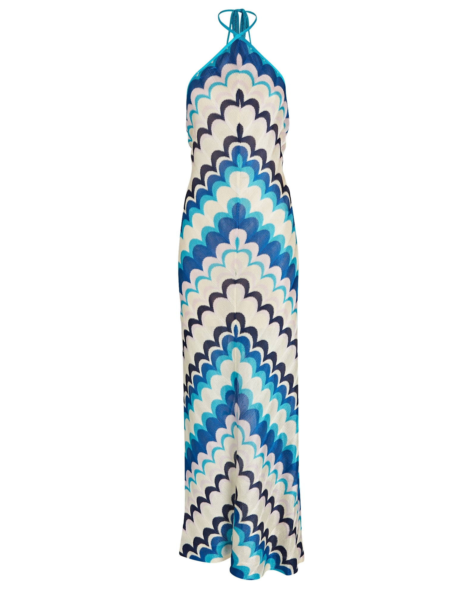 Alexis Celestine Crochet Knit Halter Maxi Dress | INTERMIX®