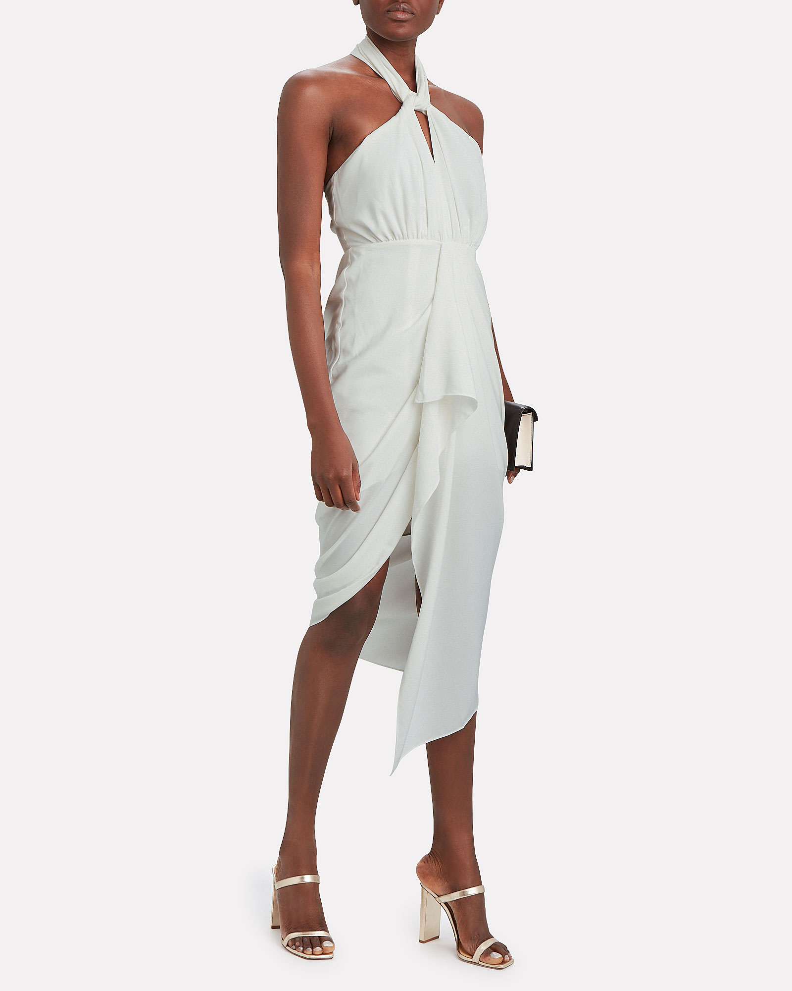 Significant Other | Calypso Crepe Halter Dress | INTERMIX®