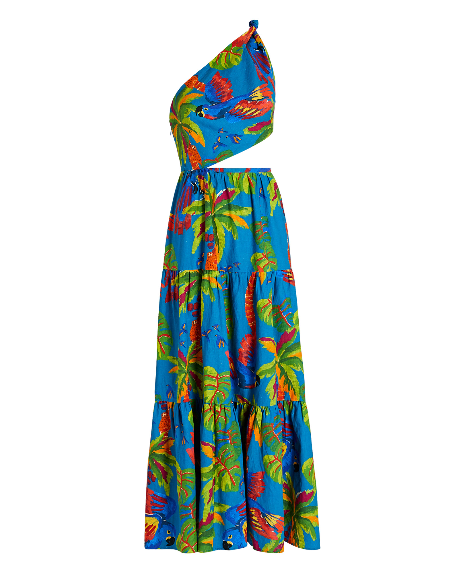 Farm Rio Sunny Day One-Shoulder Maxi Dress | INTERMIX®