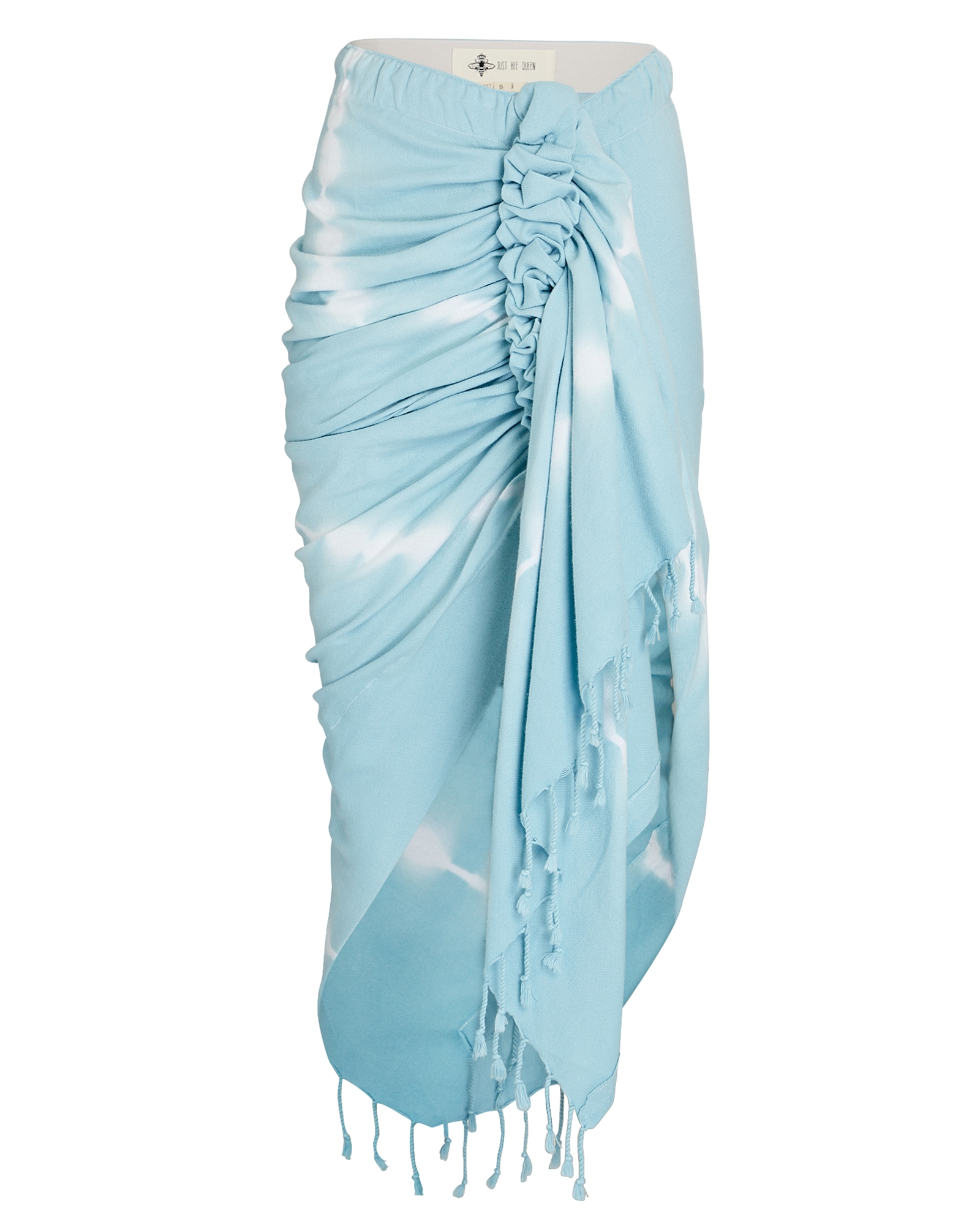 JUST BEE QUEEN Tulum Draped Midi Skirt | INTERMIX®