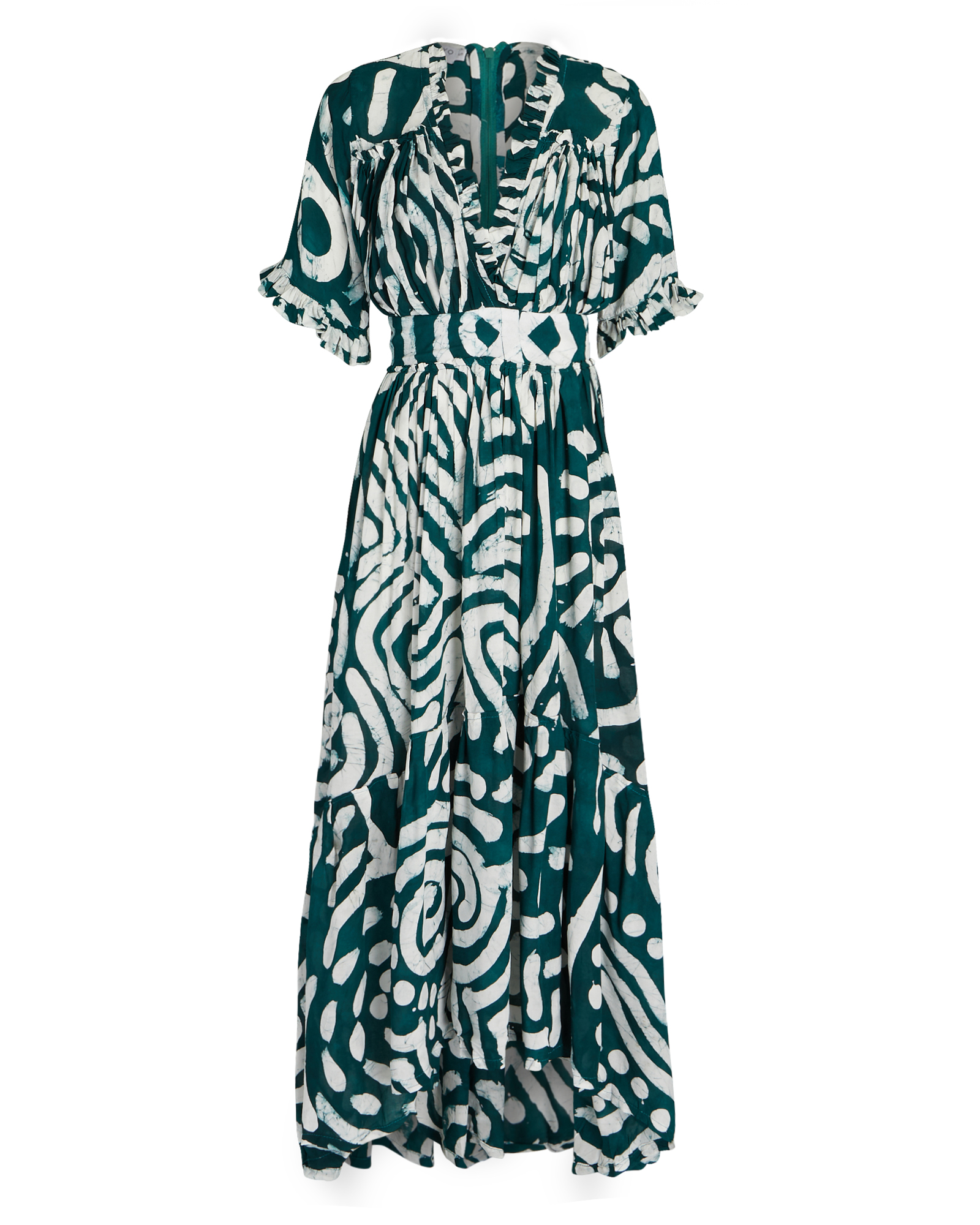 Busayo Torri Printed Cotton Maxi Dress | INTERMIX®