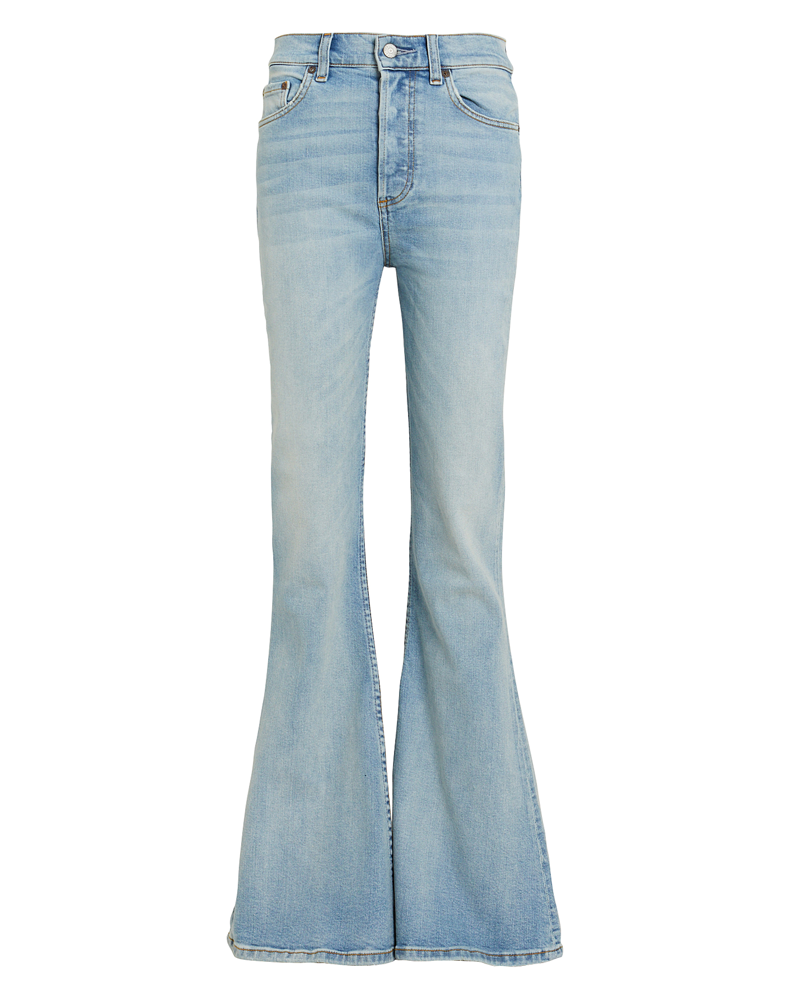Boyish Jeans Kingsley High-rise Flared Jeans In Light Wash Denim | ModeSens