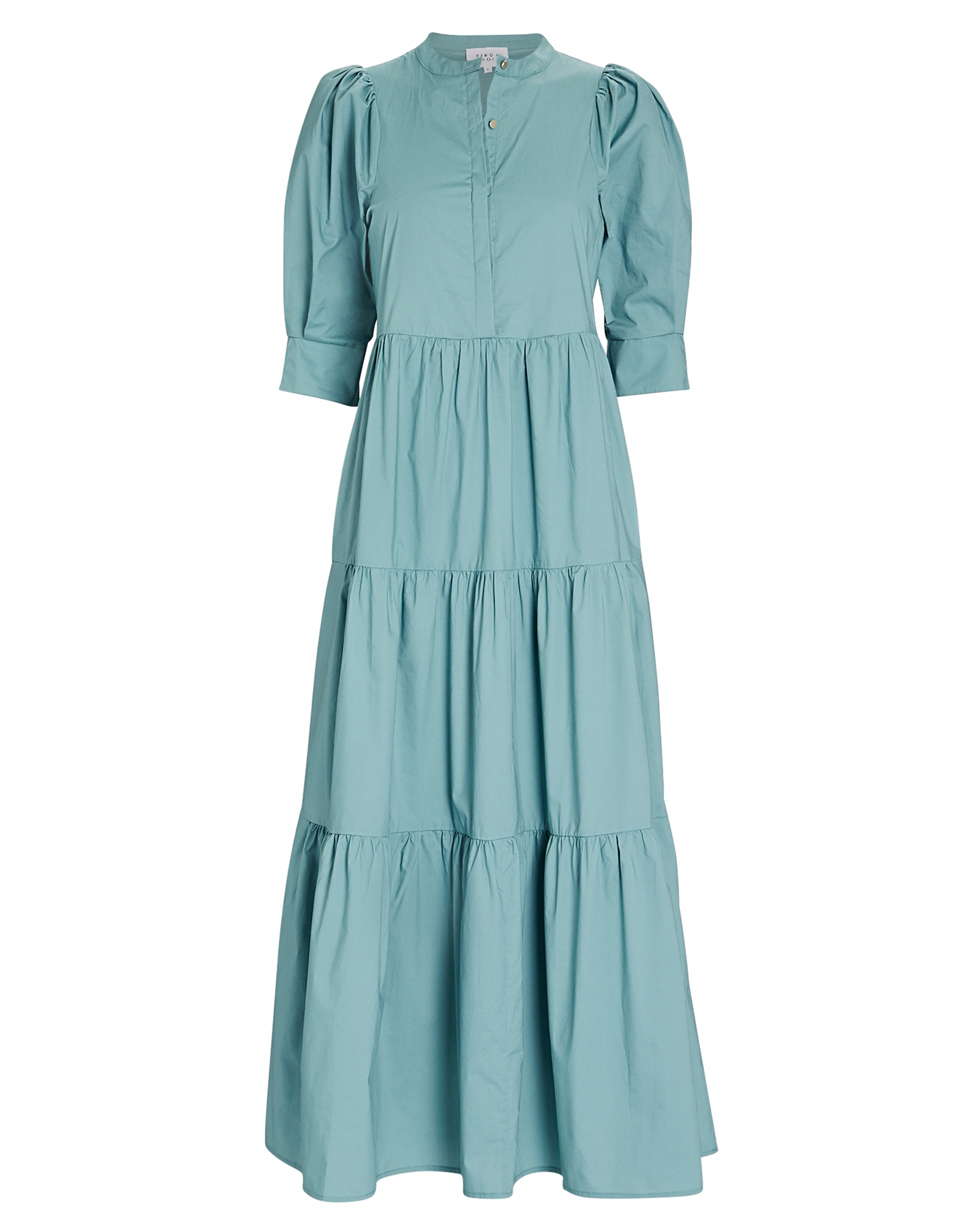 Bird & Knoll Mattea Cotton Tiered Maxi Dress | INTERMIX®