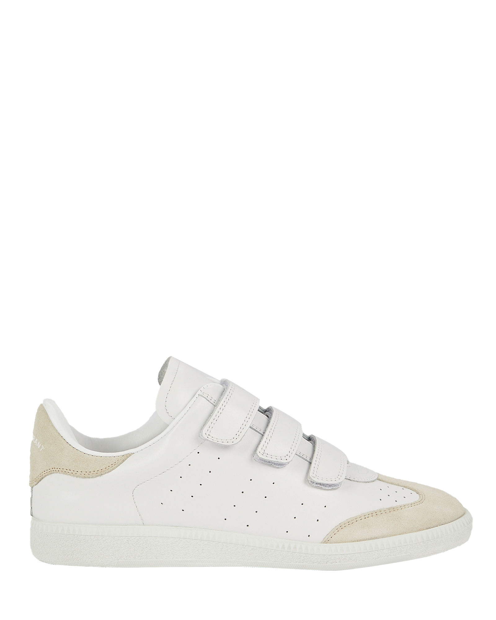 Isabel Marant Beth Velcro Leather Sneakers | INTERMIX®