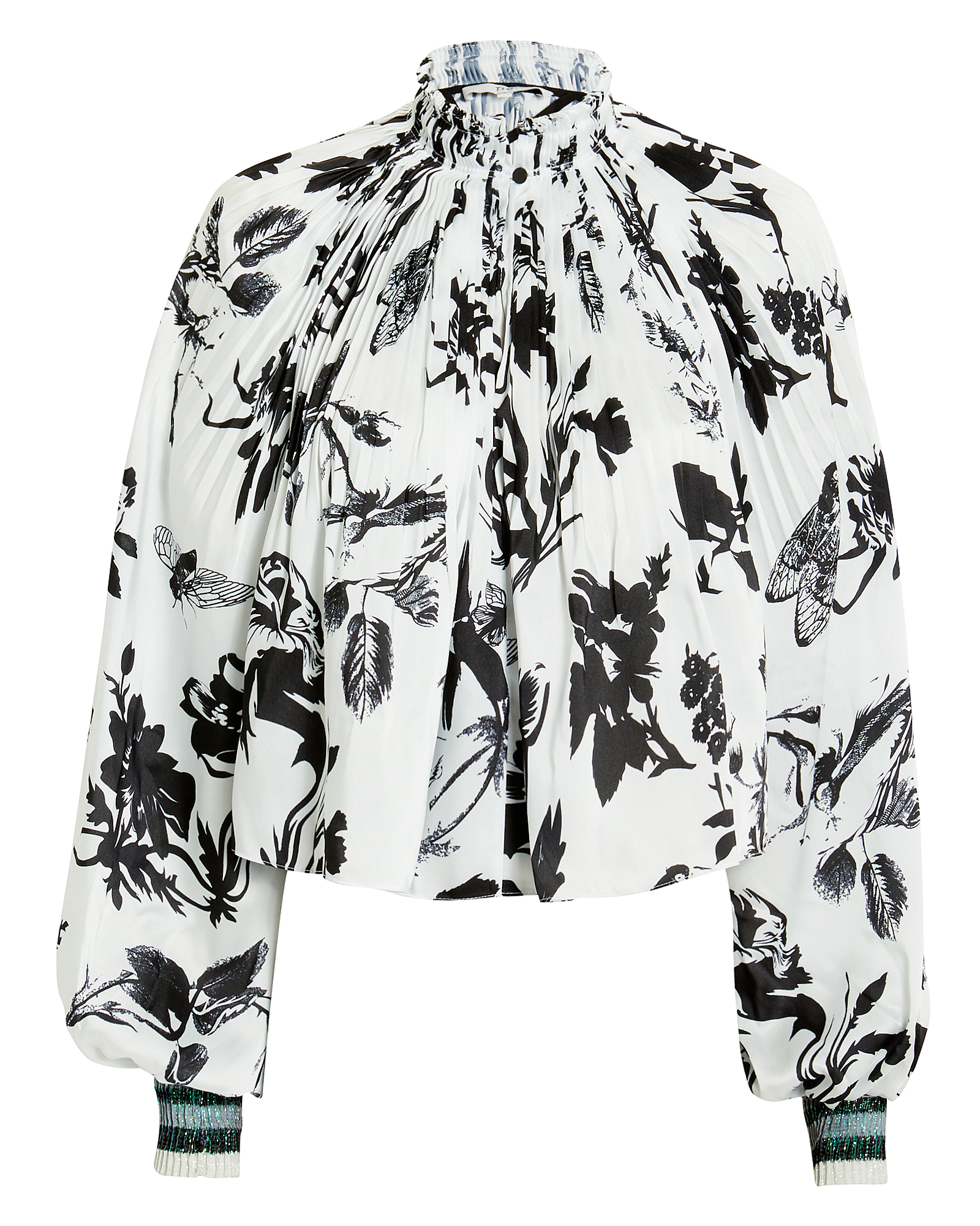 Gothic Floral-Printed Top | INTERMIX®