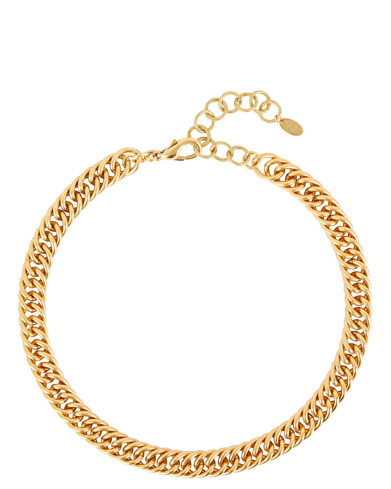 Elizabeth Cole Adia Fishtail Chain-Link Necklace | INTERMIX®