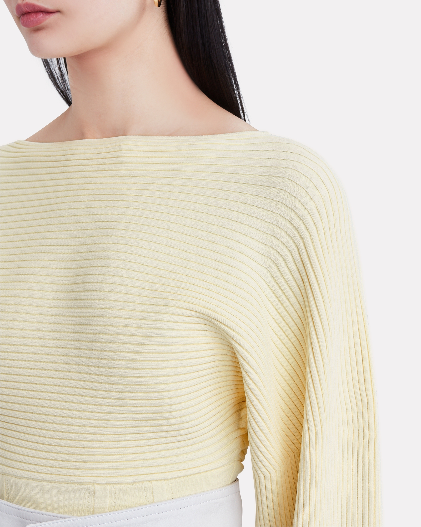 Dion Lee Ottoman Boat Neck Sweater | INTERMIX®