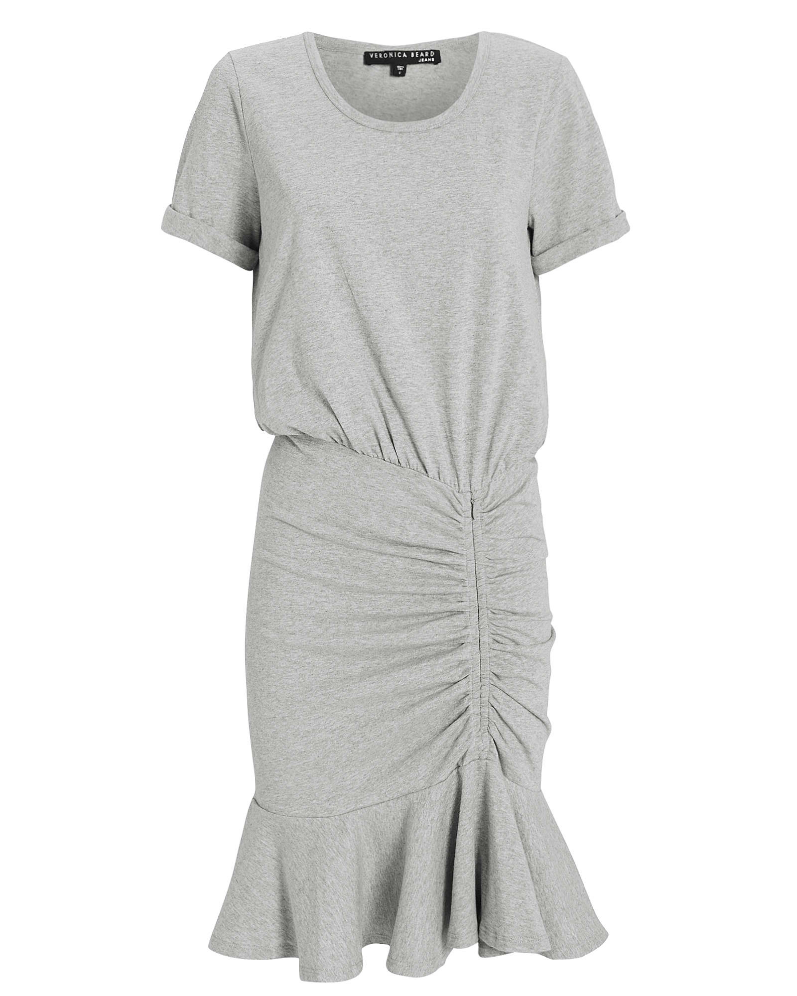 Pima Ruched Mini Dress | INTERMIX®