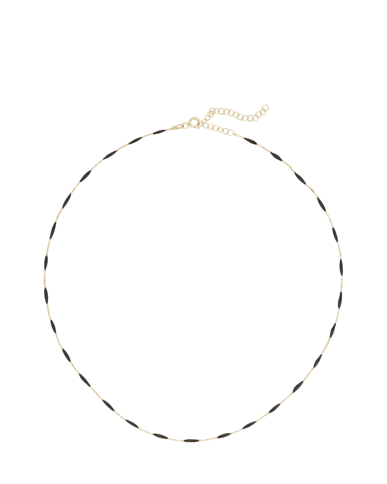 Argento Vivo Enameled Chain Necklace In Gold