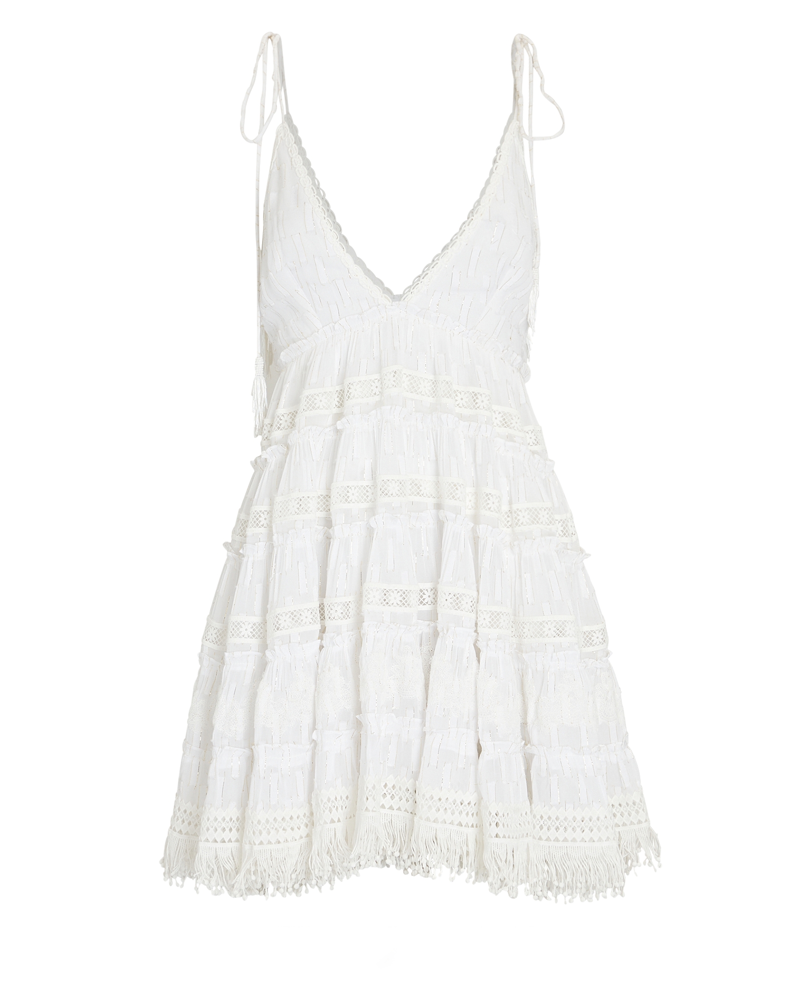 Rococo Sand Sleeveless Fil Coupé Mini Dress | INTERMIX®