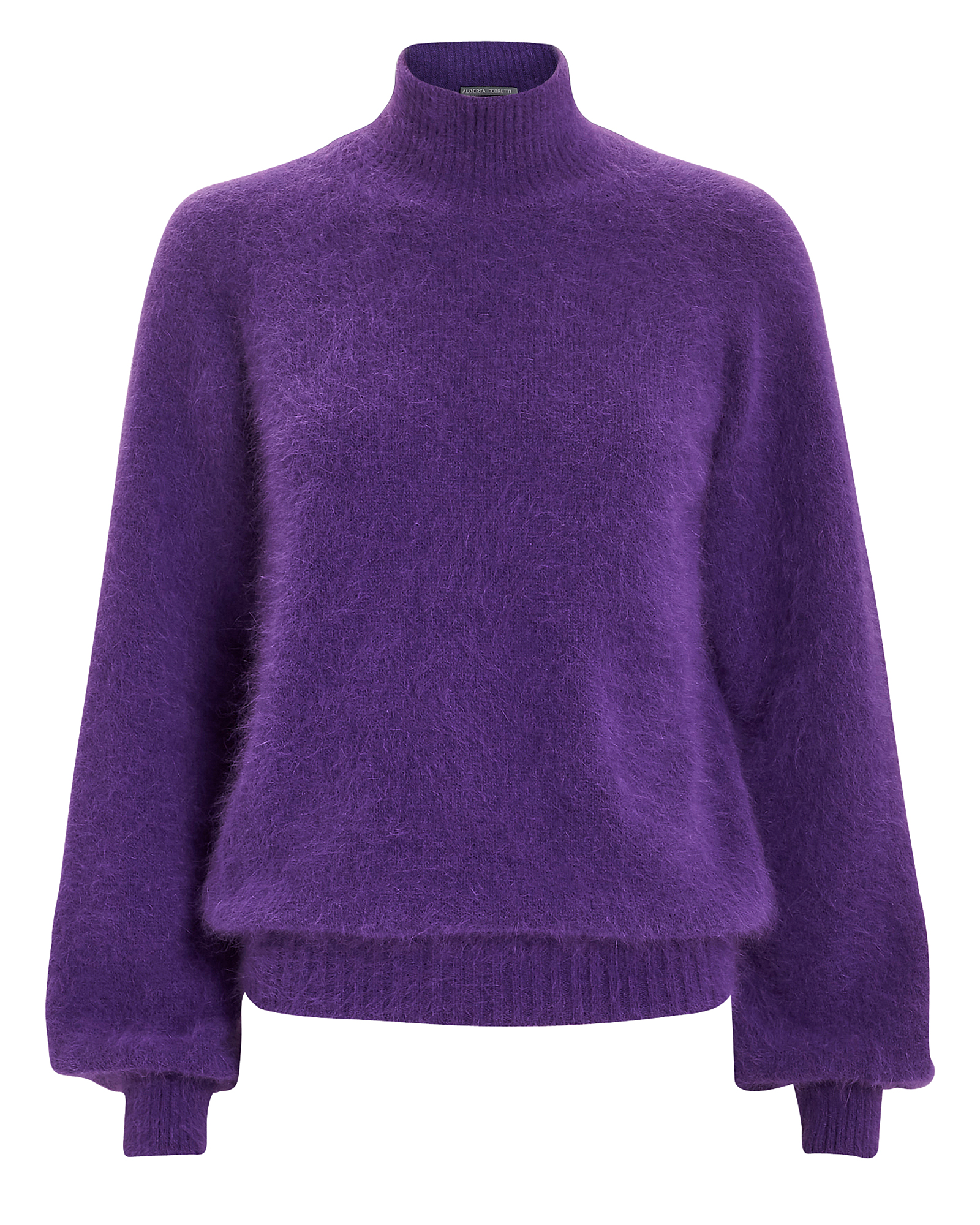 Purple Mohair Sweater