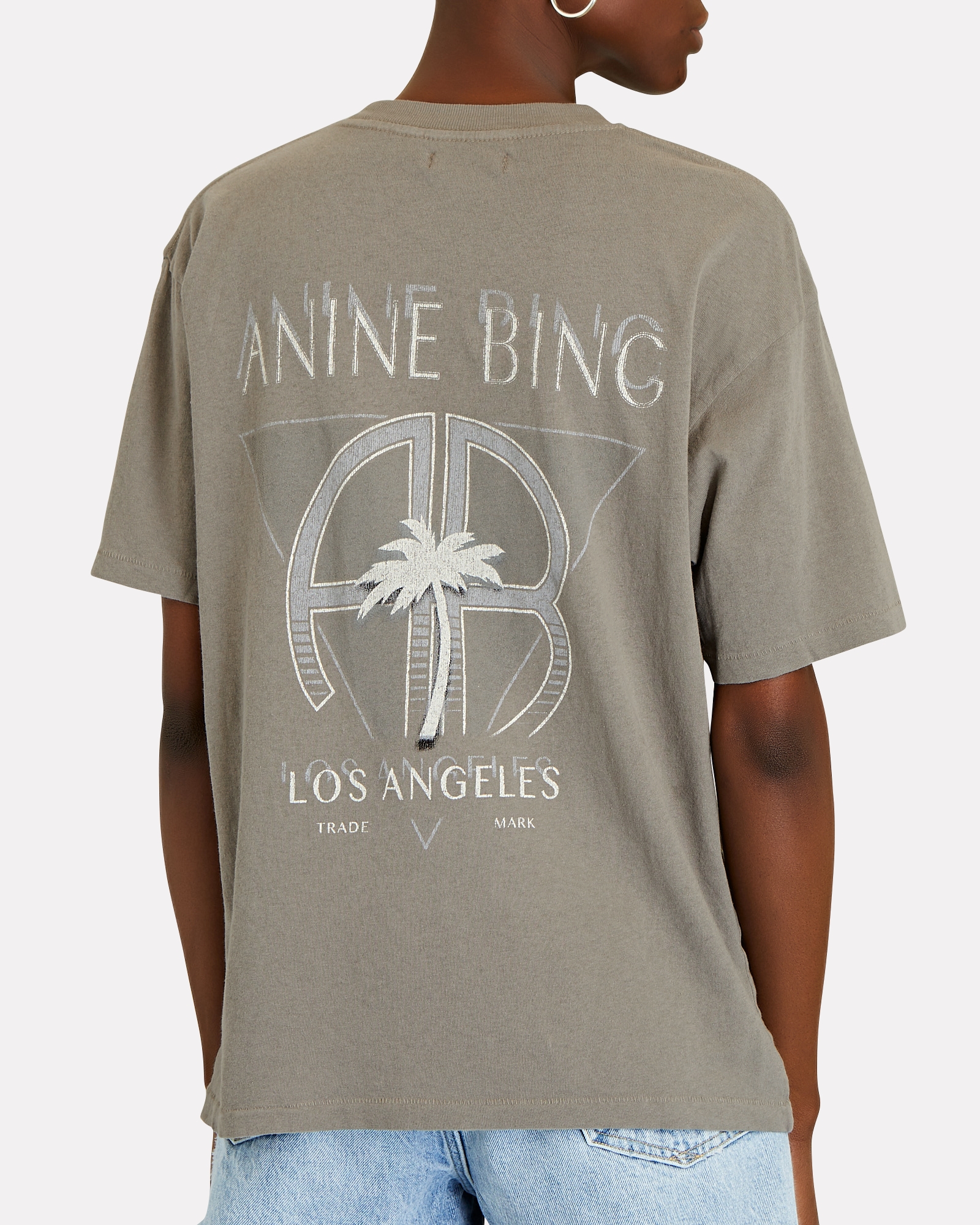 Anine Bing Ida Cotton Graphic T-Shirt | INTERMIX®