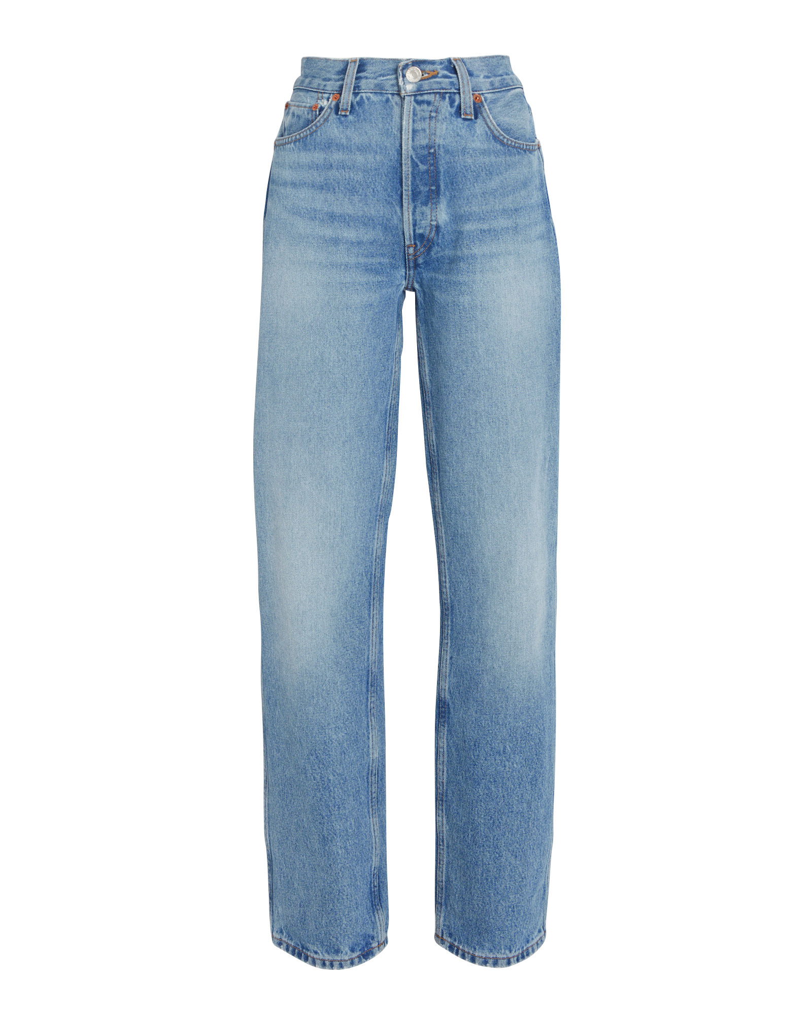 RE/DONE 90s High-Rise Loose Straight-Leg Jeans | INTERMIX®
