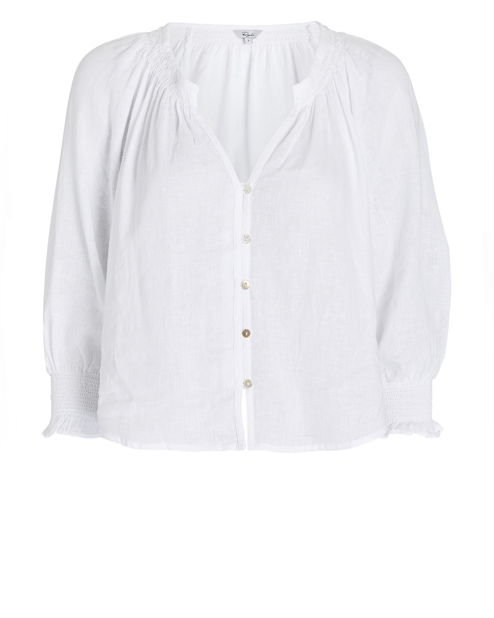 Rails Mariah Woven Mother Of Pearl Top | INTERMIX®