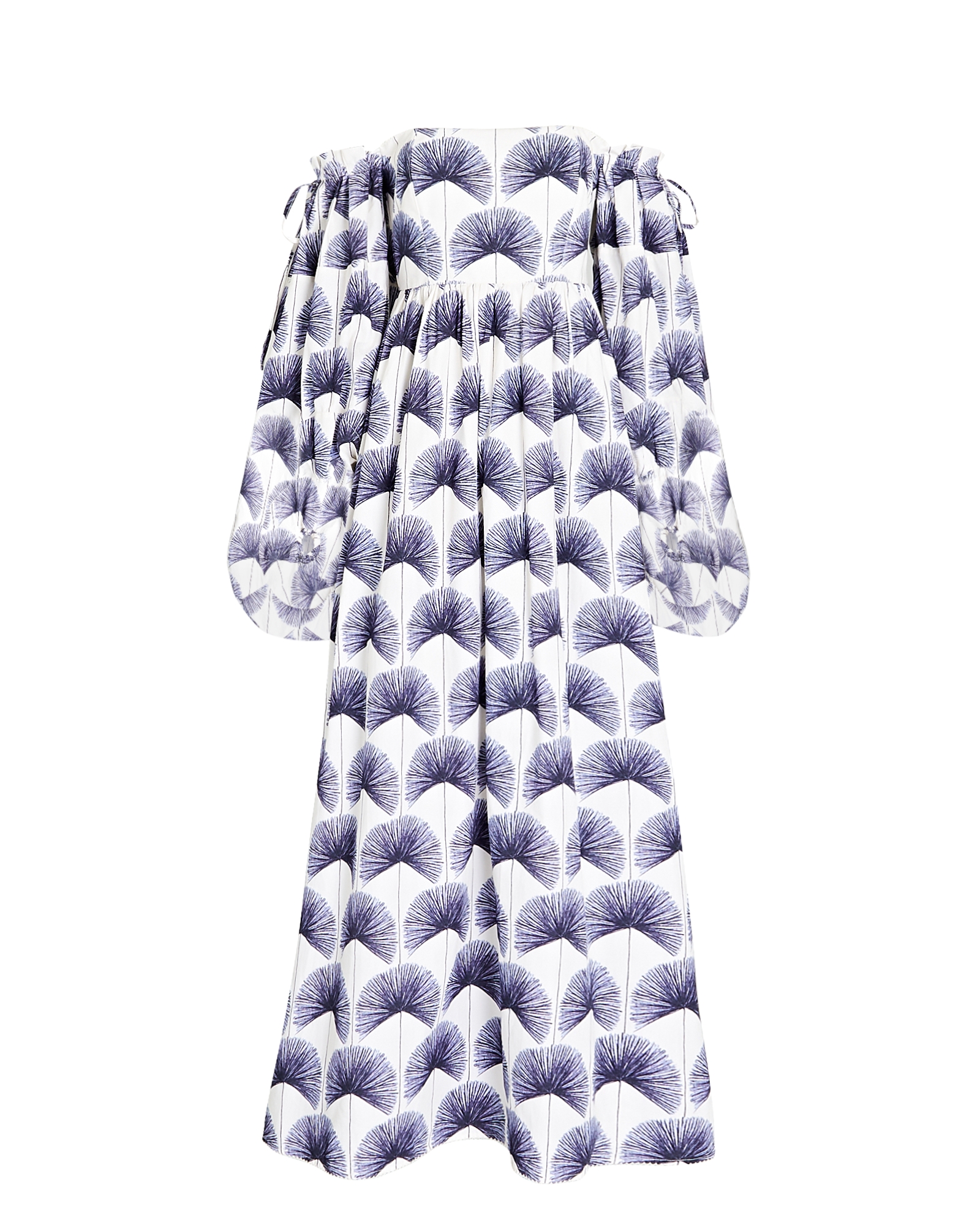 Agua by Agua Bendita Alheli Off-The-Shoulder Cotton Maxi Dress | INTERMIX®