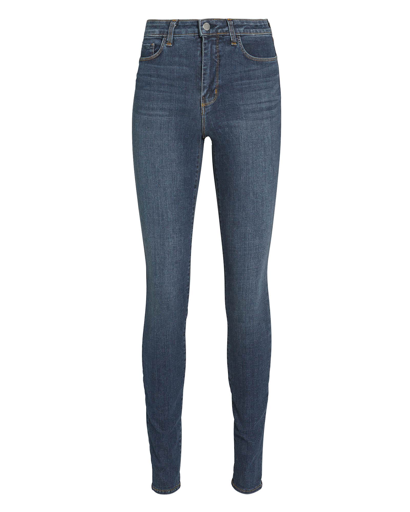 Womens Clothing Jeans Skinny jeans Blue LAgence Denim Marguerite High-rise Skinny Jeans in Dark Blue 